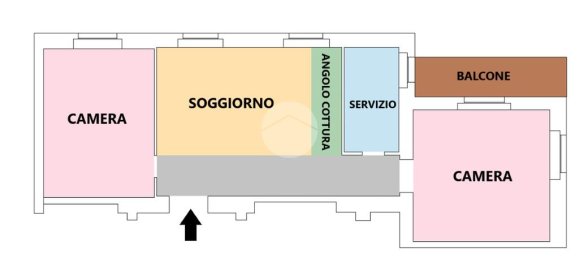 2 Schlafzimmer Wohnung in Rome, Italy, Nr. 48585 38