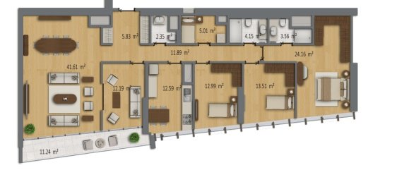 2 rooms Apartment in Sisli, Turkey No. 21919 11
