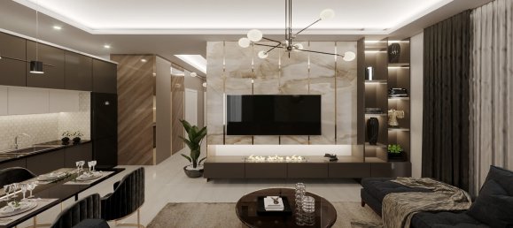 Квартира 2+1 в Oba Flora Garden II, Оба, Турция № 36260 4