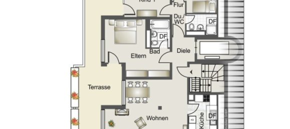 4-Zimmer Penthouse in Stuttgart, Germany, Nr. 233477 24