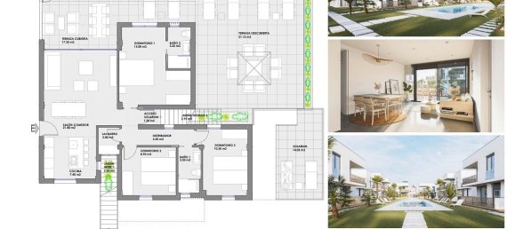 3 Schlafzimmer Bungalow in Mar De Cristal, Spain, Nr. 7230 9