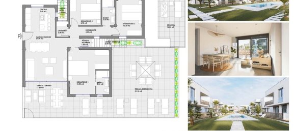 3 Schlafzimmer Bungalow in Mar De Cristal, Spain, Nr. 7230 10