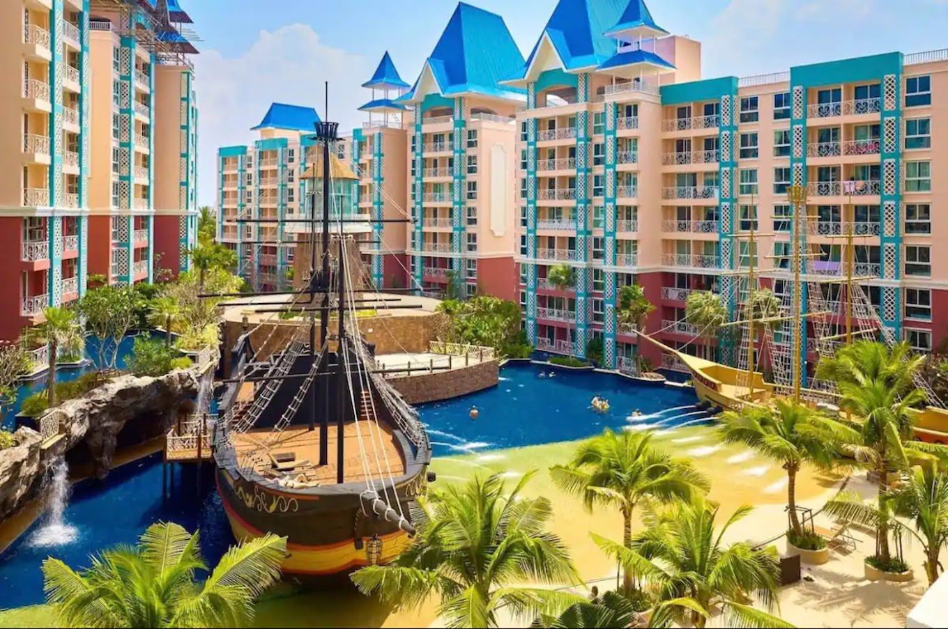 Кондоминиум  с 2 спальнями в Паттайя, Таиланд № 12873