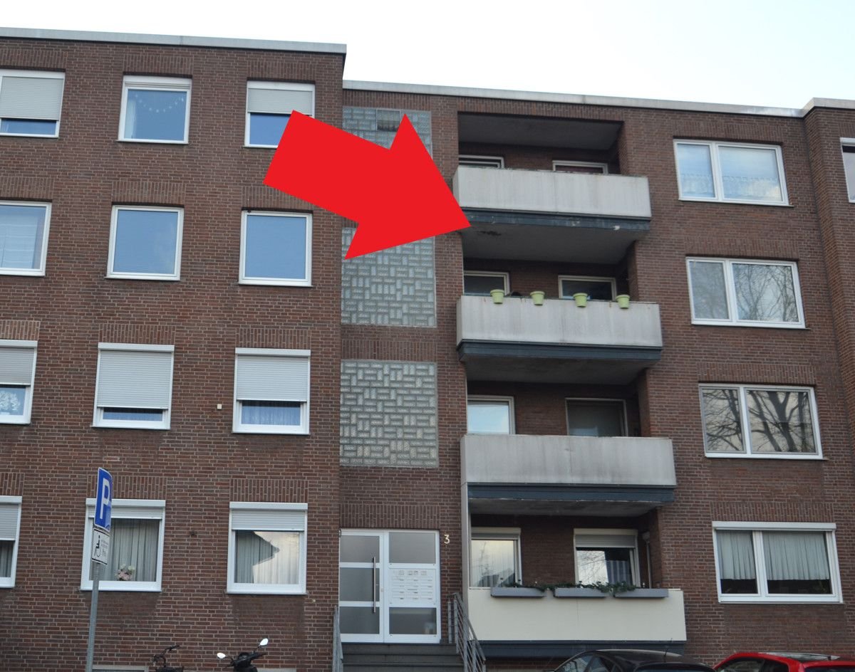 Квартира с 2 спальнями в Везель, Германия № 159988