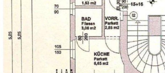 3 rooms Apartment in Brigittenau, Austria No. 38727 28
