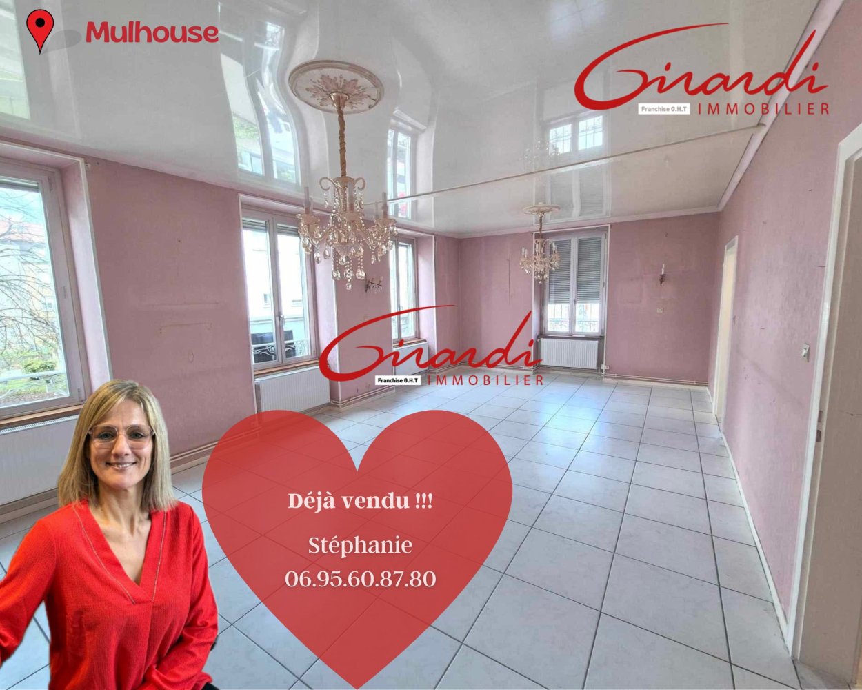 Квартира с 1 спальней в Мюлуз, Франция № 46815