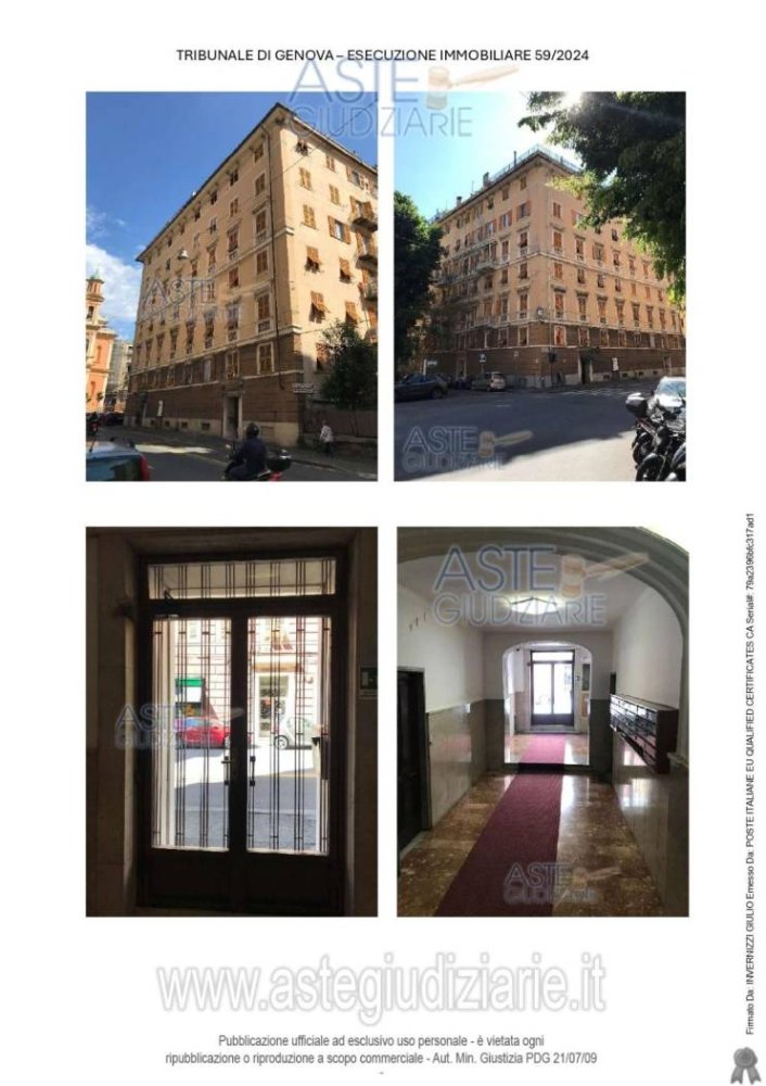 2 bedrooms Apartment in Genoa, Italy No. 16536
