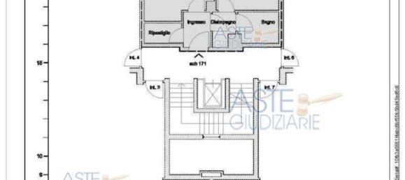 2-Zimmer Wohnung in Rome, Italy, Nr. 195780 21