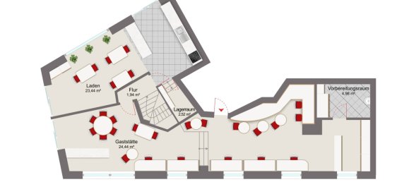 Café / restaurant à Munich, Germany 124m² No. 340029 13