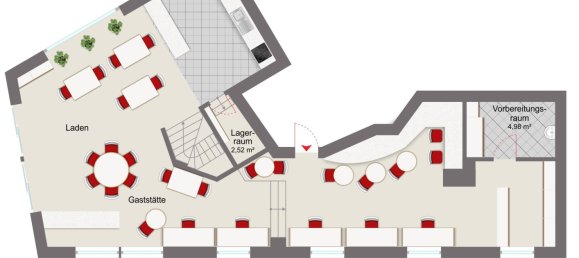 Café / restaurant à Munich, Germany 124m² No. 340029 12