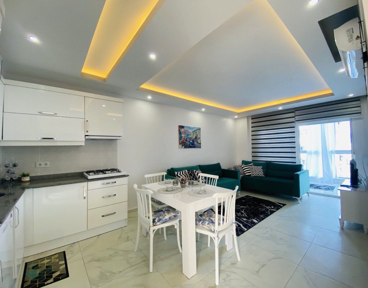 Apartamento 1+1 em Alanya, Turkey N.º 31946