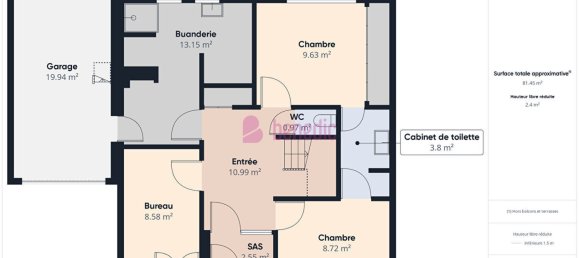 Casa T3 em Plappeville, France N.º 40692 12