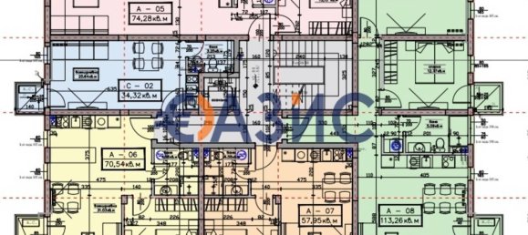 1 غرف نوم شقة في Ravda, Bulgaria رقم 527 3