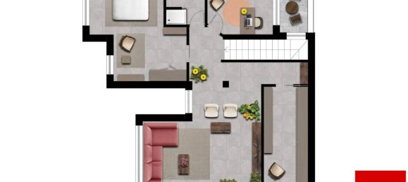 Вилла с 4 спальнями в Лураго Мариноне, Италия № 12375 15