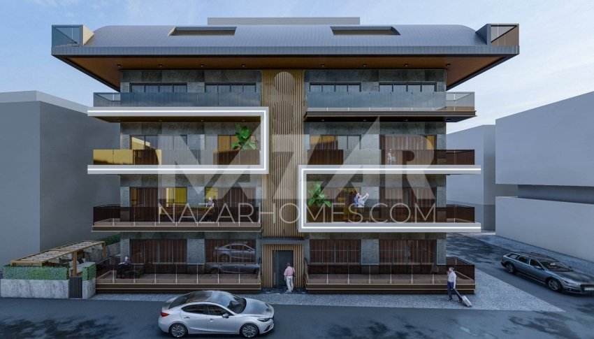 Квартира 3+1 в Аланья, Турция № 14466