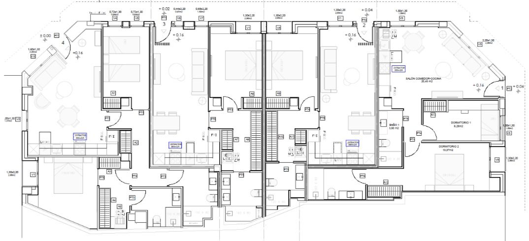 2 bedrooms Apartment in Albacete, Spain No. 282425