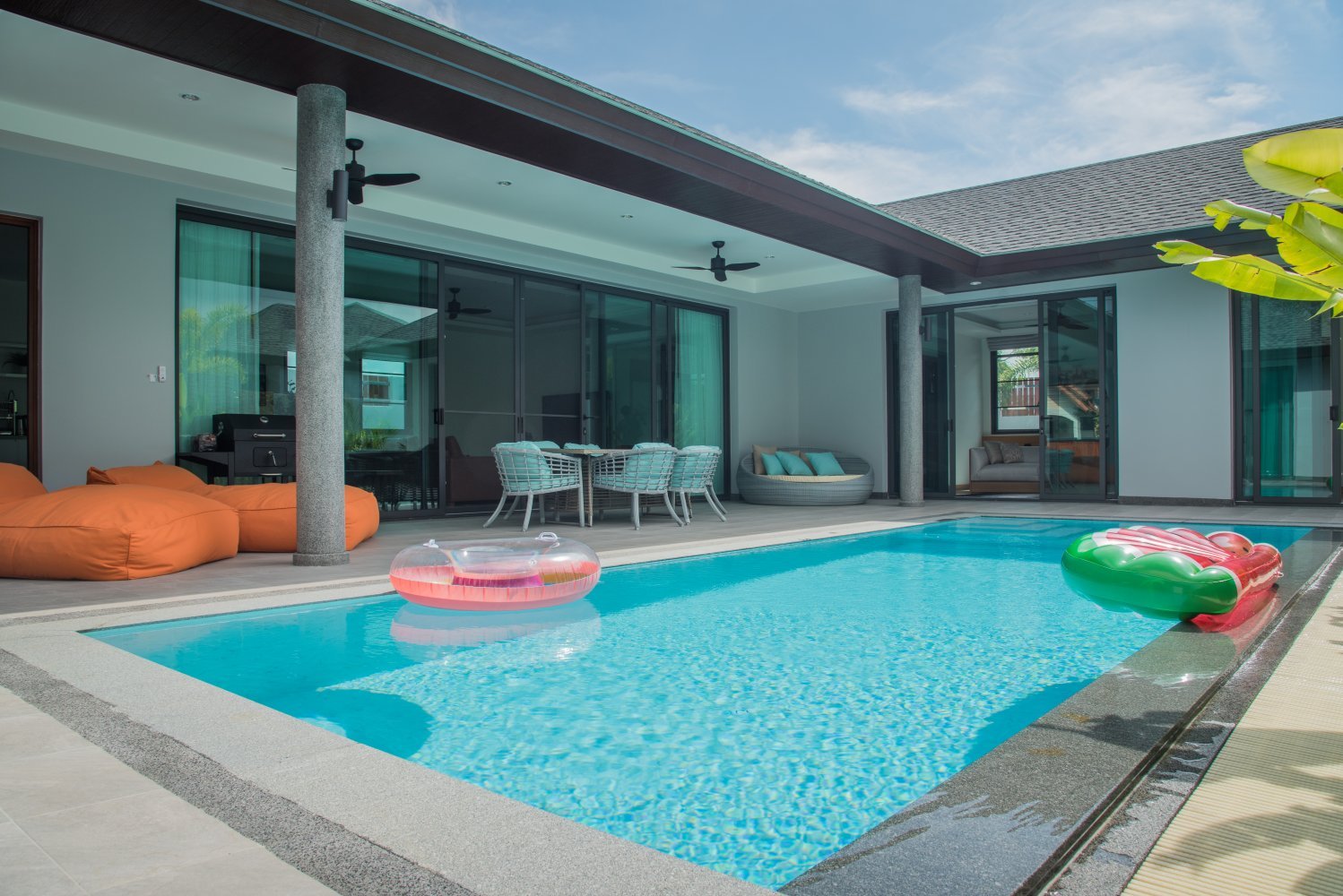 4 chambres house à louer à Bang Tao, Phuket, Southern Thailand, Thailand № 78872