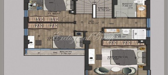 فيلا 3 غرف نوم  في Bodrum, Turkey رقم 28771 13