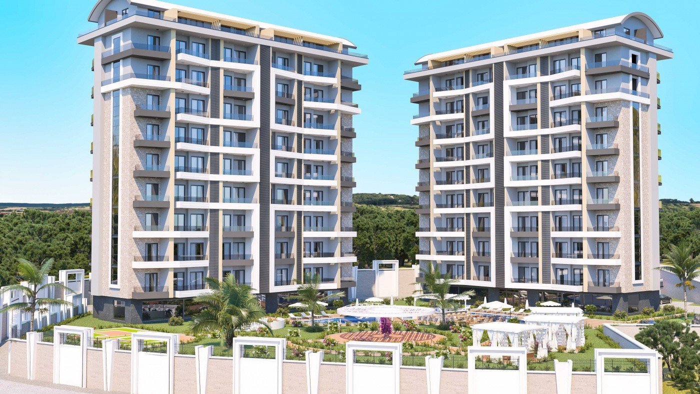 شقة 1+1 في Avsallar, Turkey رقم 31383