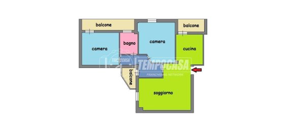 2 Schlafzimmer Wohnung in Pedaso, Italy, Nr. 87191 2