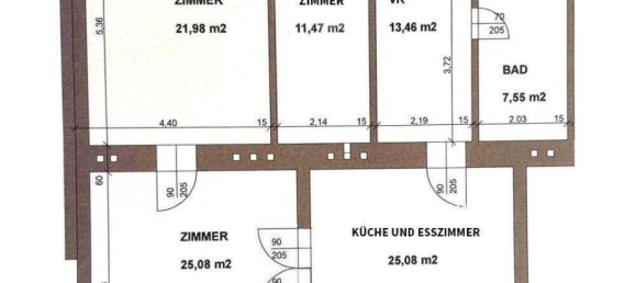Apartamento de 4 divisões em Neubau, Austria N.º 206999 23