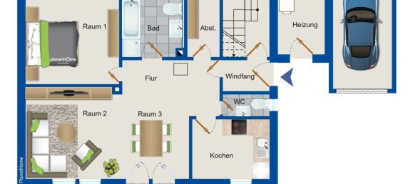 5غرفة منزل في Marburg-Biedenkopf, Germany رقم 188920 13