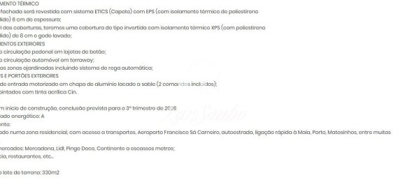 4 Schlafzimmer Haus in Moreira, Portugal, Nr. 96437 3