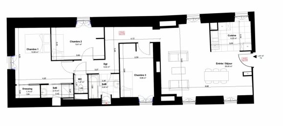 Apartamento de 3 dormitorios en Cancale, France No. 361104 12