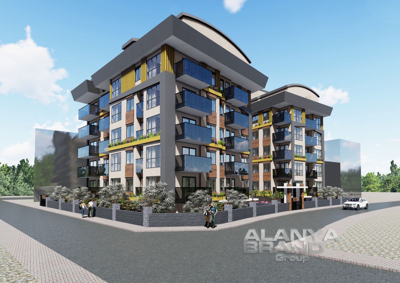 Wohnung 1+1 in Alanya, Turkey, Nr. 4508