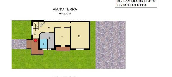 8غرفة منزل في Villadose, Italy رقم 86236 19