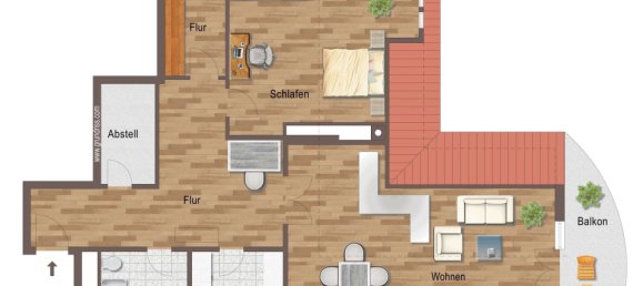 2 bedrooms Apartment in Leipzig, Germany No. 92377 15