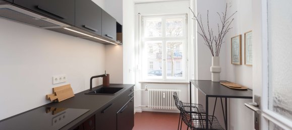 Квартира с 1 спальней в Фридрихсхайн, Германия № 20456 8