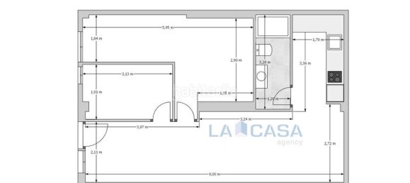  عقار تجاري في Cornella De Llobregat, Spain 60متر مربع رقم 144604 5