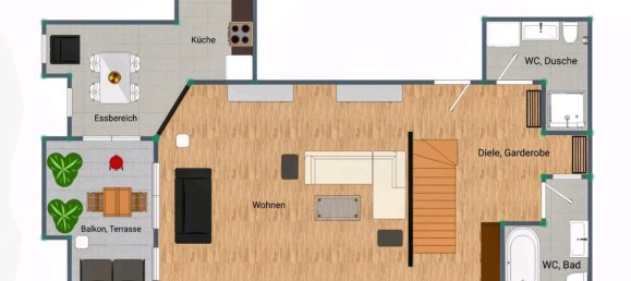 2 Schlafzimmer Doppelhaus in Bergstraße, Germany, Nr. 237545 10