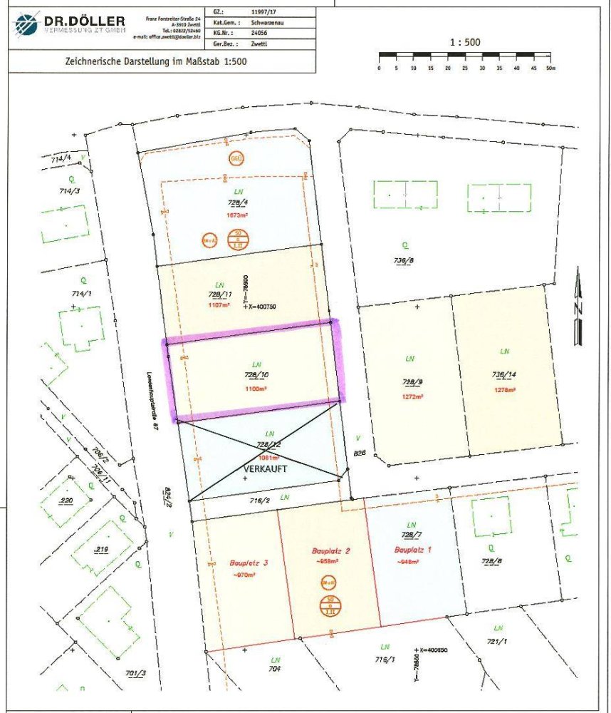 1100m² Land in Schwarzenau, Austria No. 20485