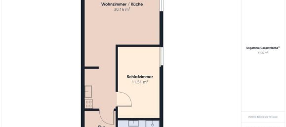 1 chambre Appartement à Klagenfurt am Worthersee, Austria No. 132739 12