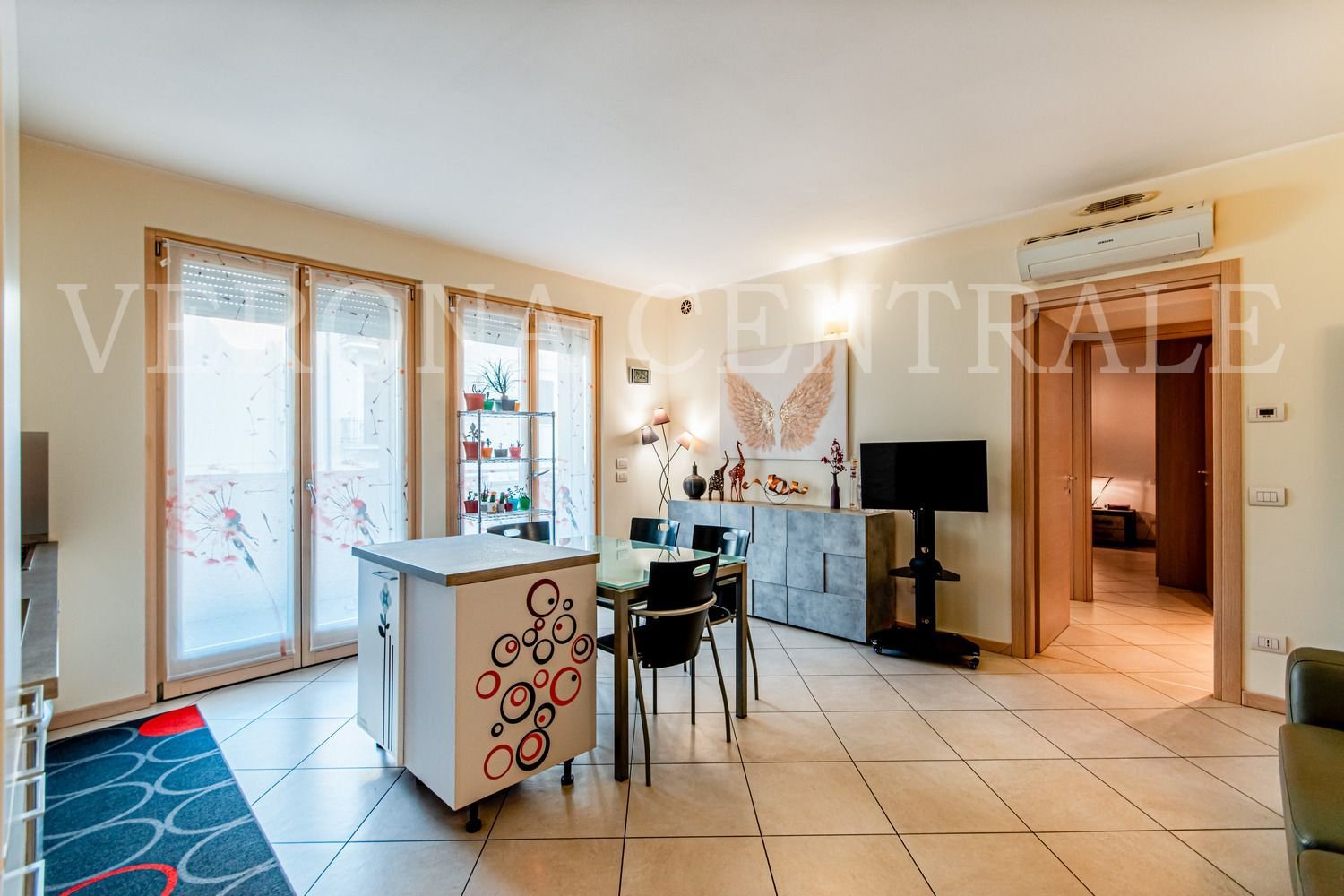 3 rooms Apartment in Verona, Italy No. 214208