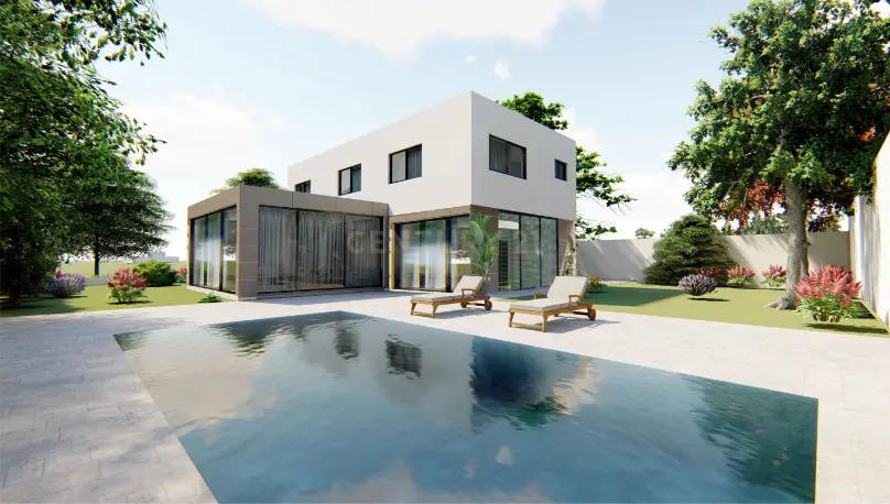 4 غرف نوم فيلا في Palodeia, Cyprus رقم 5456