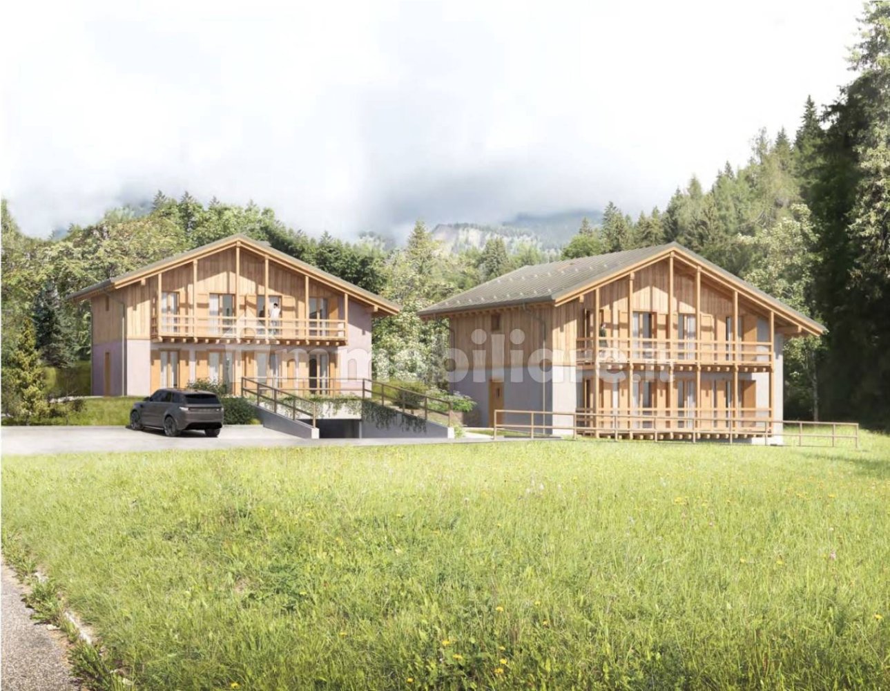 3 غرف نوم شقة في Falcade, Italy رقم 55248