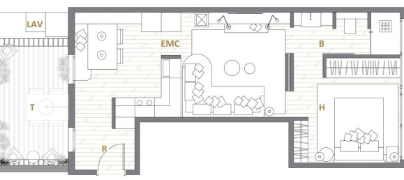 1 Schlafzimmer Wohnung in Eixample, Spain, Nr. 153692 9