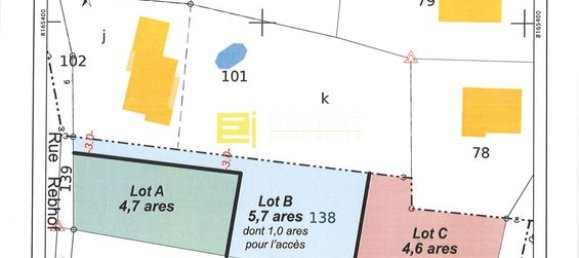 569m² Land in Westhoffen, France No. 92695 2