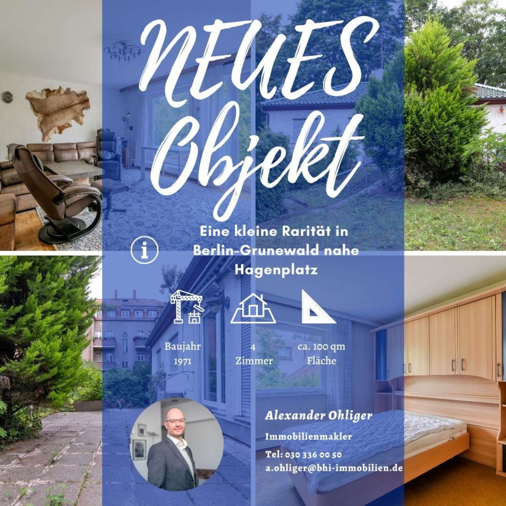 4 rooms Bungalow in Grunewald, Germany No. 254315