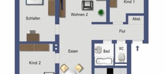 Квартира с 4 комнатами в Кёльн, Германия № 150217 2