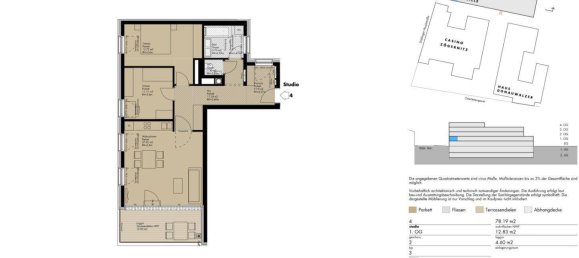 3 rooms Apartment in Dobling, Austria No. 207146 17