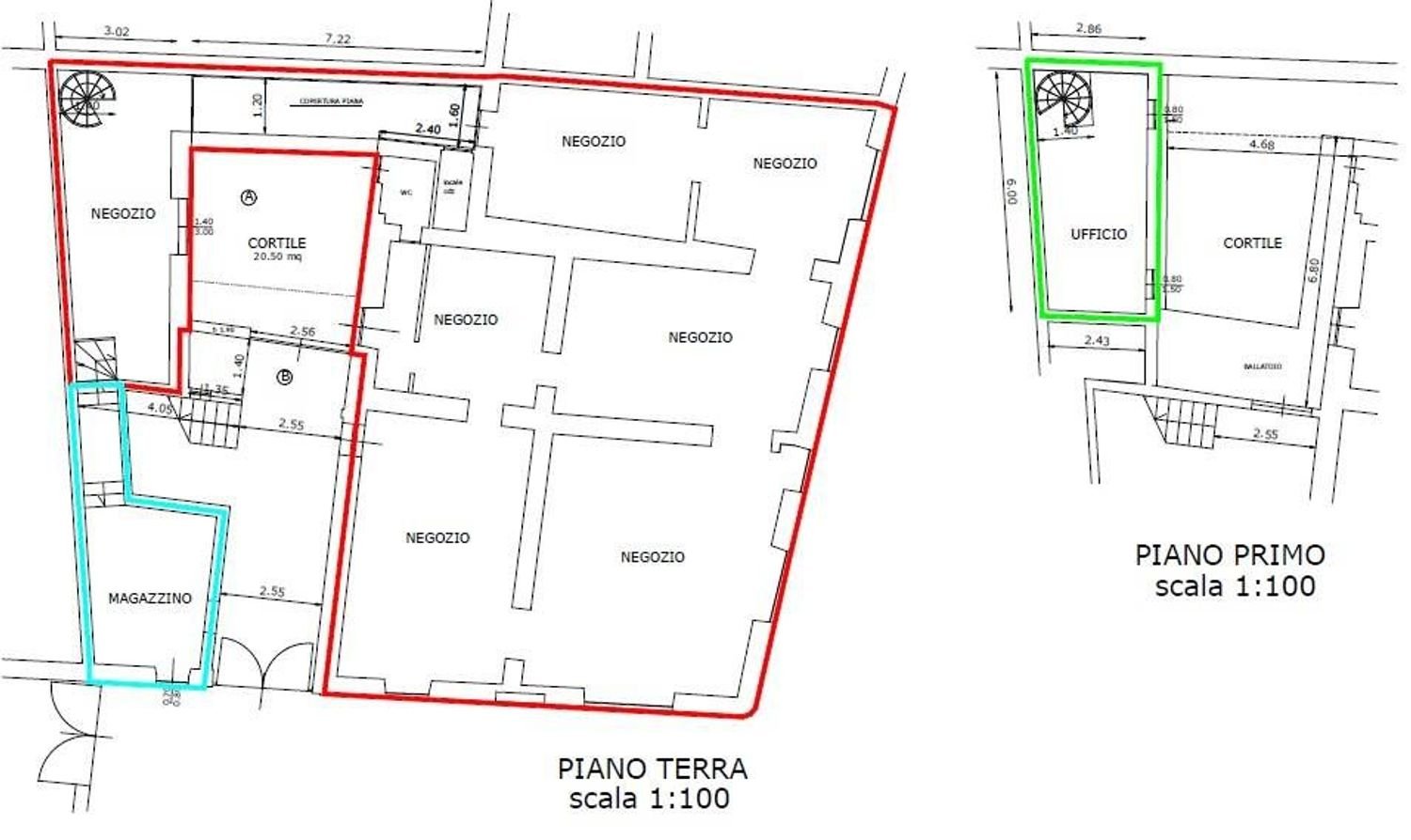 6 rooms Commercial property in Piacenza, Italy No. 191271