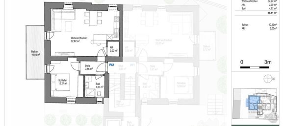 2 rooms Apartment in Salzburg, Austria No. 148329 2