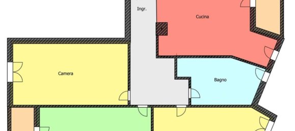 Apartamento de 3 divisões em Cinisello Balsamo, Italy N.º 261222 13