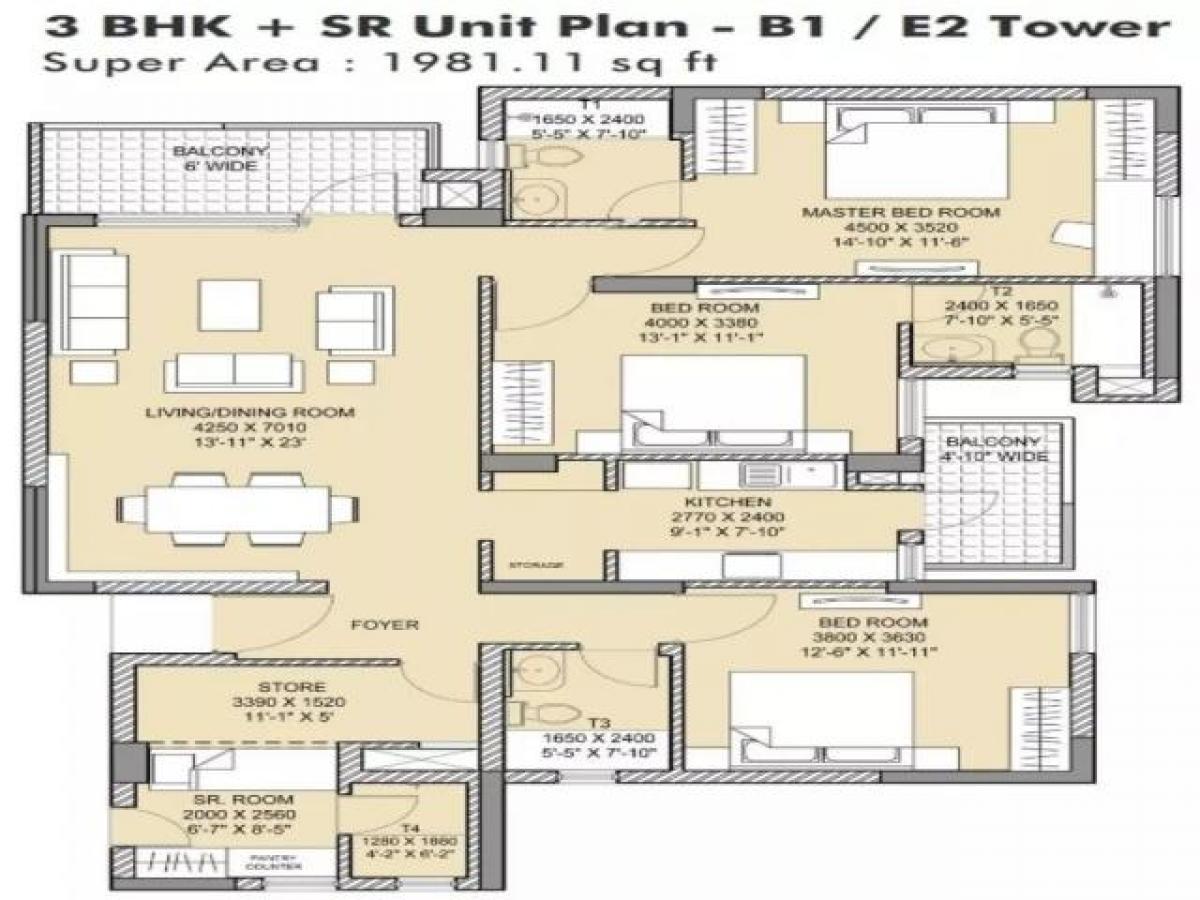 3 Schlafzimmer Haus in Gurgaon, India, Nr. 48809