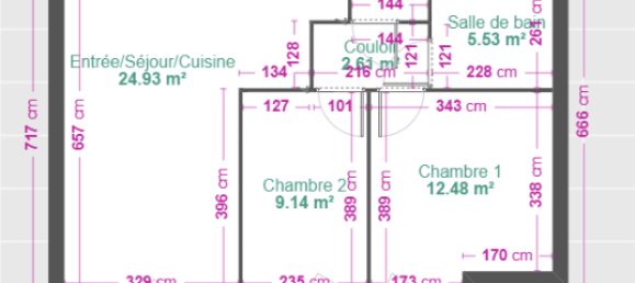Apartamento de 2 dormitorios en Anglet, France No. 96687 8