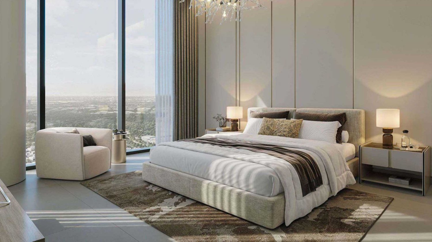 Квартира с 1 спальней в SKYSCAPE AURA, Nadd Al Sheba, ОАЭ № 62778